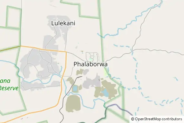 Mapa Phalaborwa