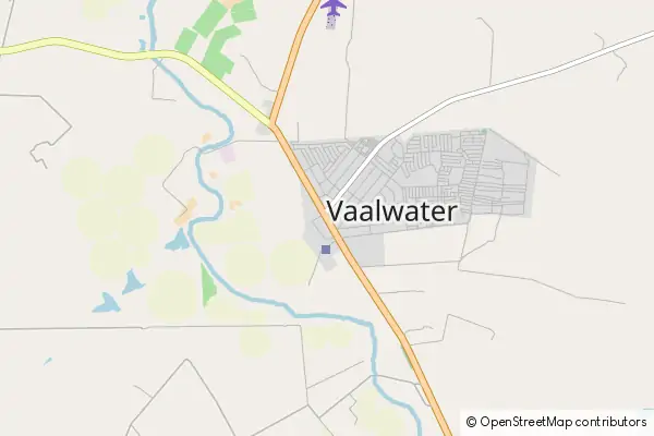 Mapa Vaalwater