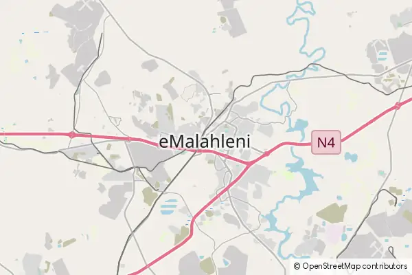 Mapa Emalahleni