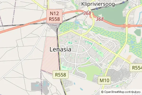 Mapa Lenasia