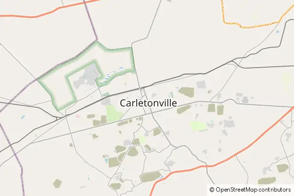 Mapa Carletonville