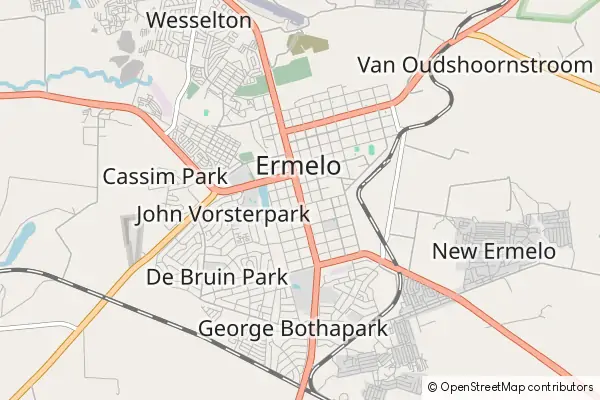 Mapa: Ermelo • © OpenStreetMap contributors Mapa Ermelo