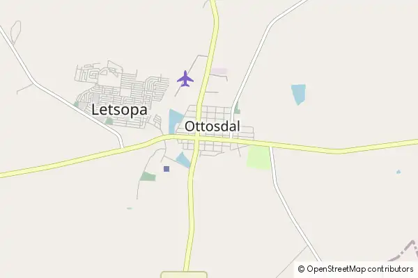 Mapa Ottosdal