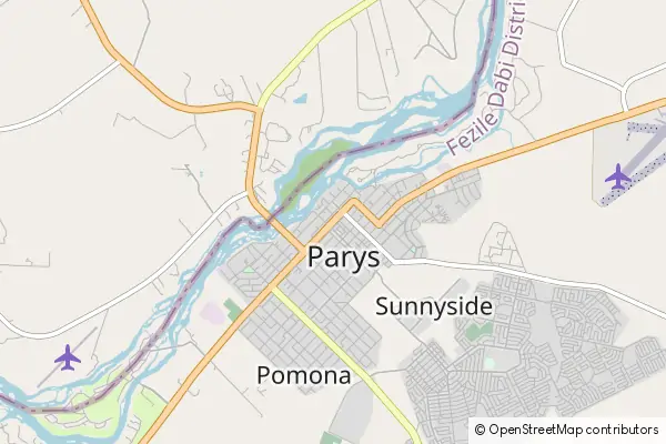 Mapa Parys