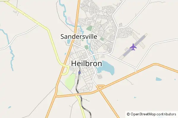 Mapa Heilbron