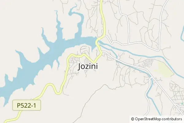 Mapa Jozini