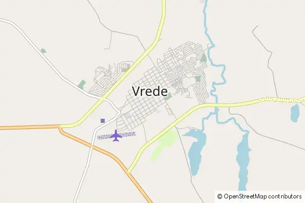 Mapa Vrede