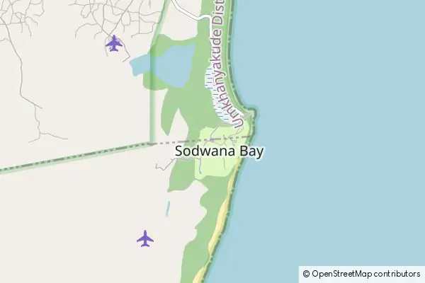 Mapa Sodwana