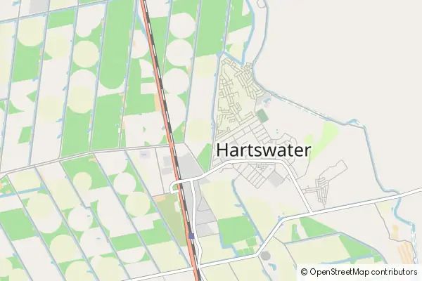 Mapa Hartswater