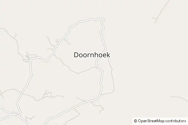 Mapa Doornhoek