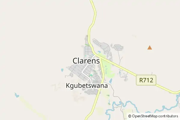 Mapa Clarens