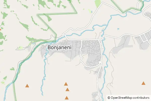 Mapa Bonjaneni