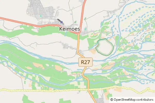 Mapa Keimoes