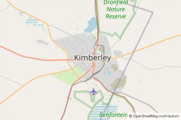 Mapa Kimberley