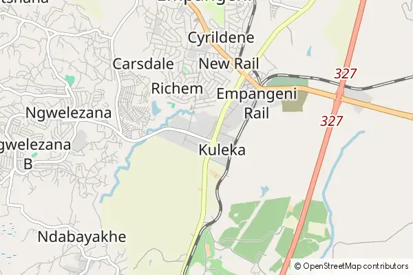 Mapa Empangeni