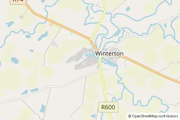 Mapa Winterton