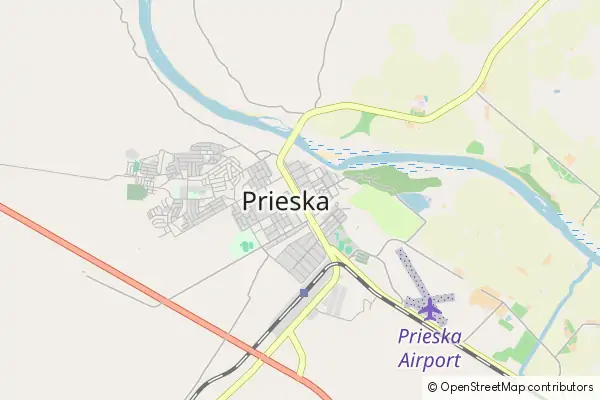 Mapa Prieska