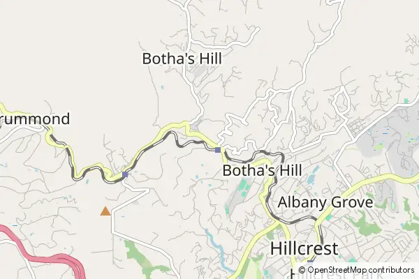 Mapa Botha's Hill