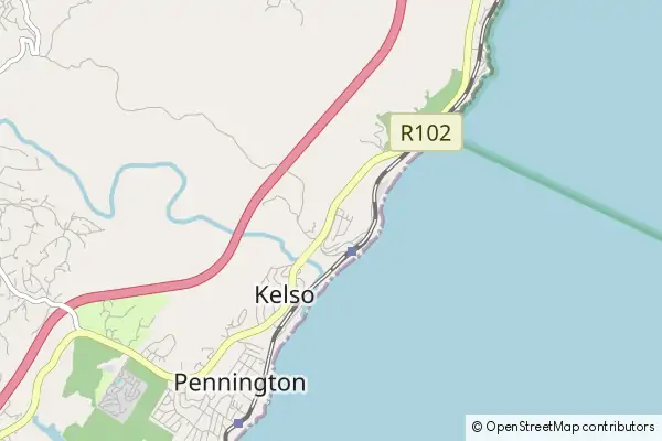 Mapa Kelso