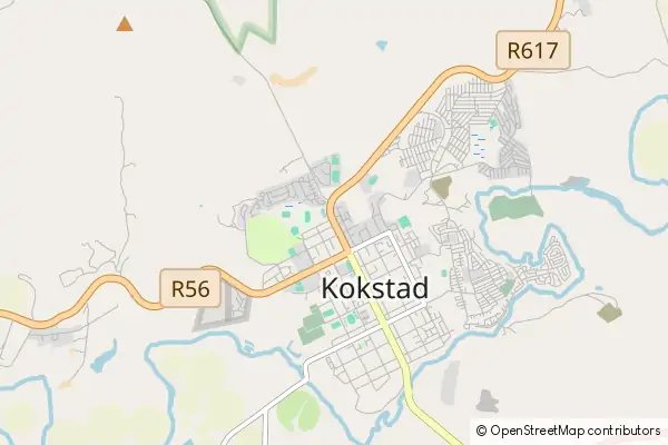 Mapa Kokstad