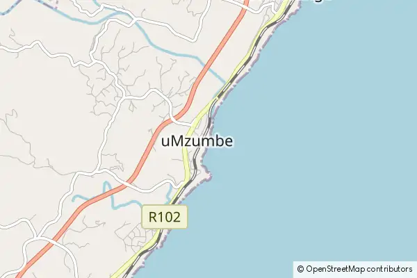 Mapa Umzumbe