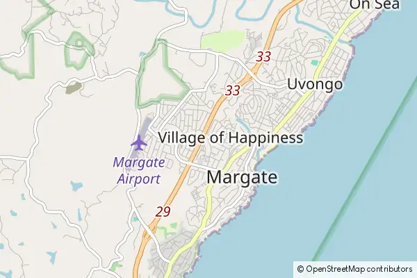 Mapa Margate