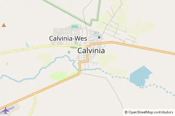 Mapa Calvinia