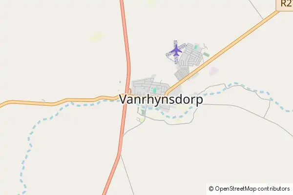 Mapa Vanrhynsdorp