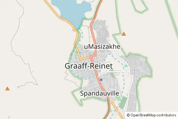 Mapa Graaff-Reinet