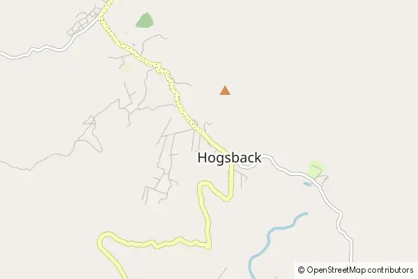 Mapa Hogsback