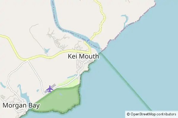 Mapa Kei Mouth