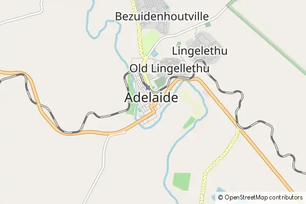 Mapa Adelaide