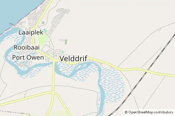 Mapa Velddrif