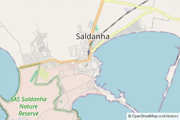 Mapa Saldanha Bay Municipality