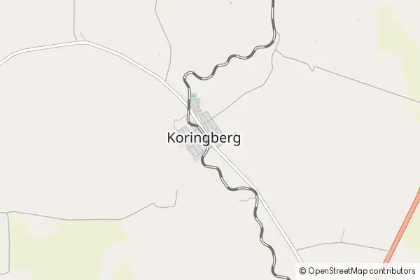 Mapa Koringberg