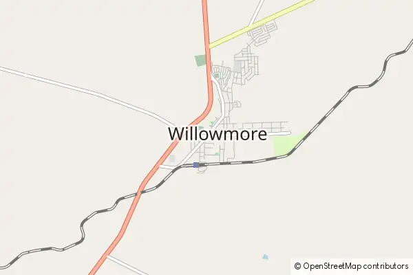Mapa Willowmore