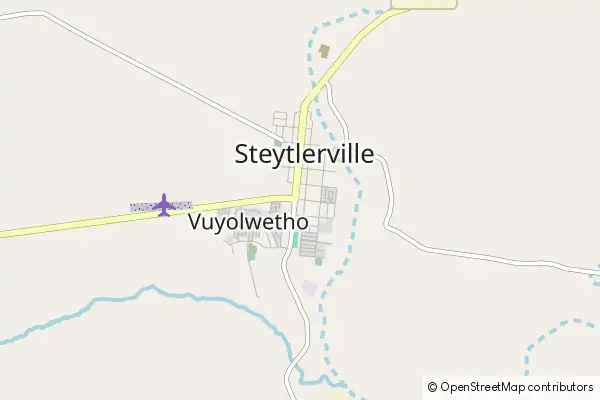 Mapa Steytlerville