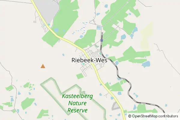 Mapa Riebeek-West