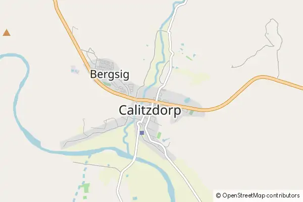 Mapa Calitzdorp