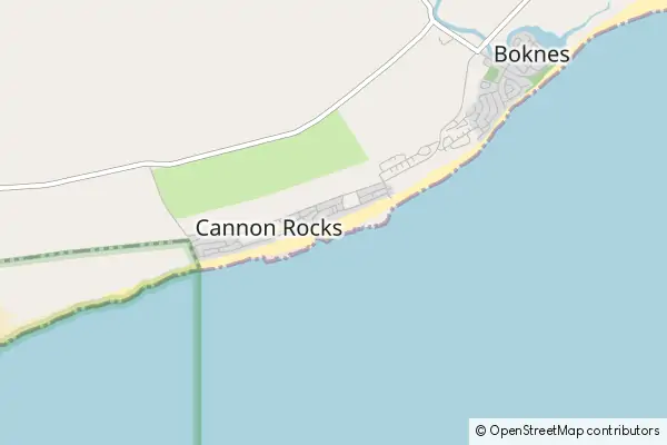 Mapa Cannon Rocks