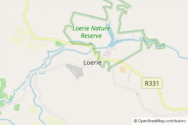 Mapa Loerie