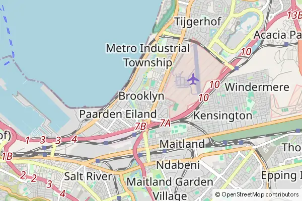 Mapa Brooklyn