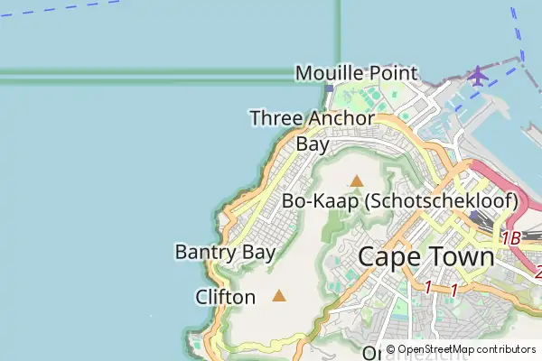 Mapa Sea Point