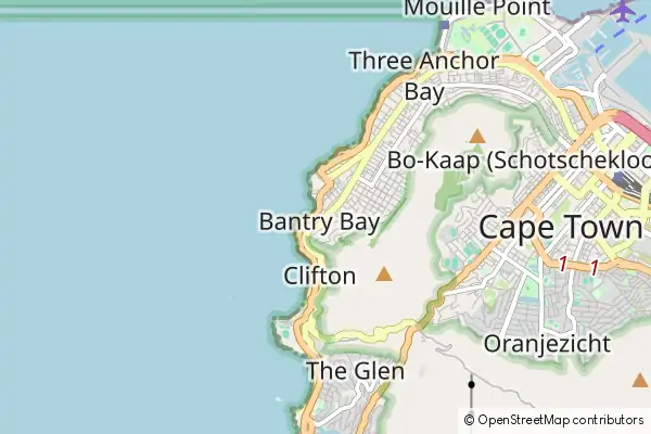 Mapa Bantry Bay