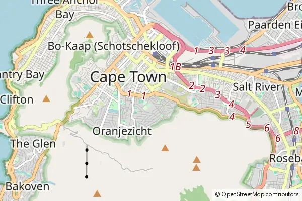 Mapa Vredehoek