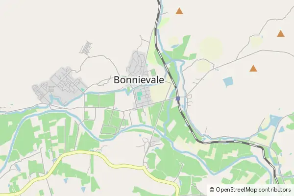 Mapa Bonnievale
