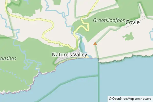 Mapa Nature's Valley