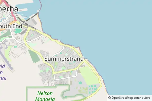 Mapa Summerstrand