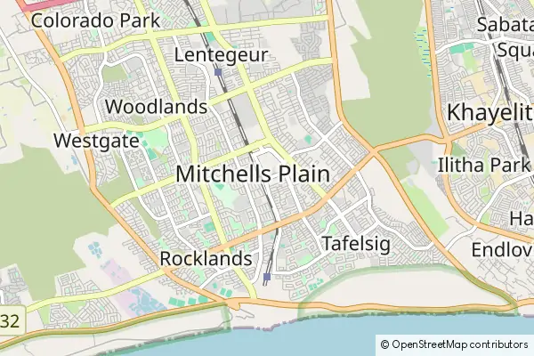 Mapa Mitchell's Plein