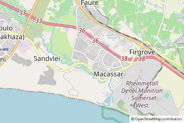 Mapa Macassar